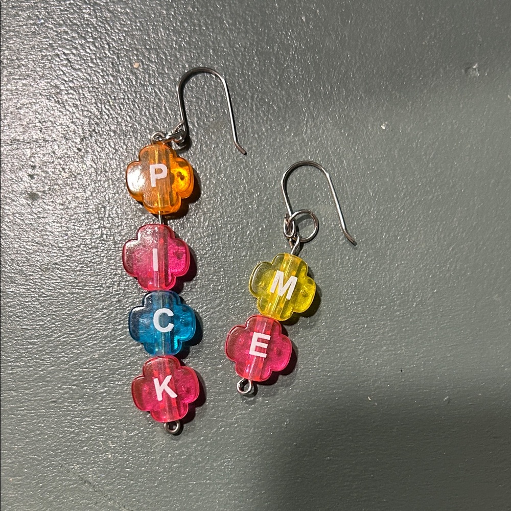 Pick Me handmade Earrings